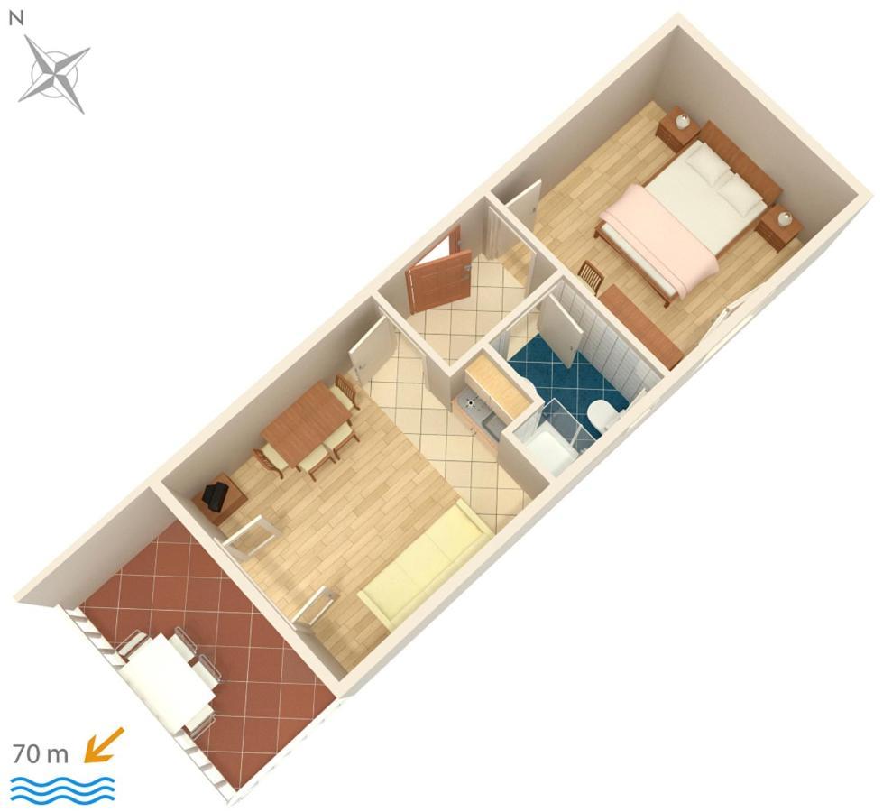 Apartments And Rooms By The Sea Cove Soline, Dugi Otok - 448 Veli Rat Esterno foto