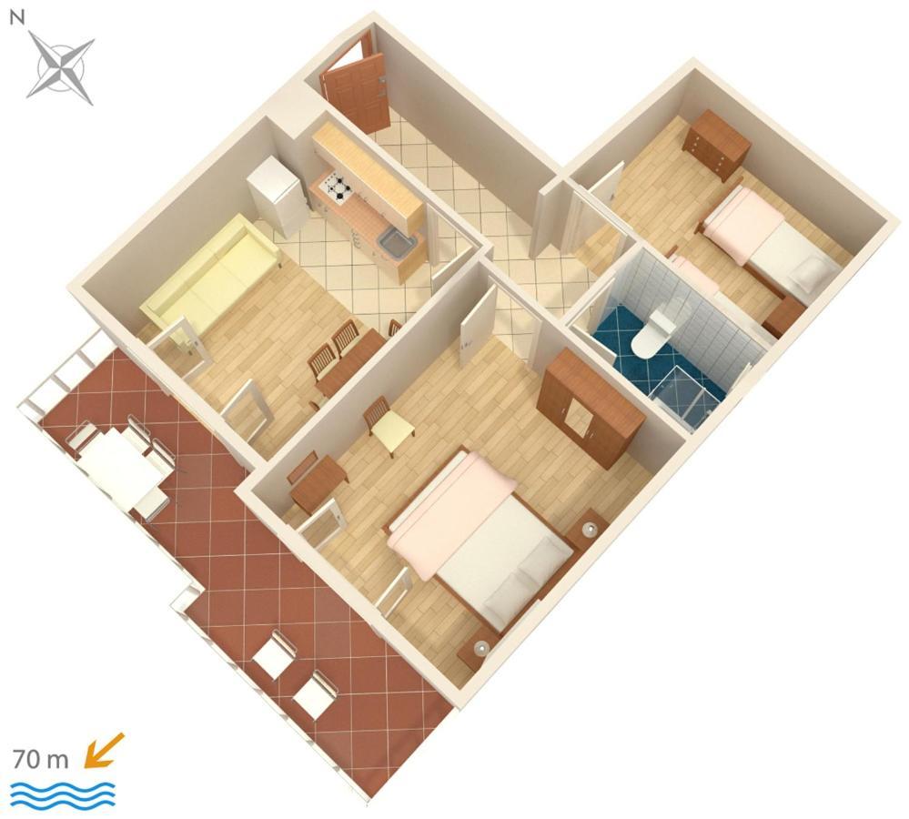Apartments And Rooms By The Sea Cove Soline, Dugi Otok - 448 Veli Rat Esterno foto